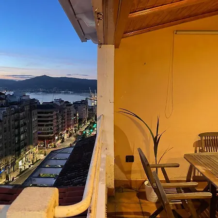 Exclusivo Atico Con Terraza Al Mar Apartment Vigo